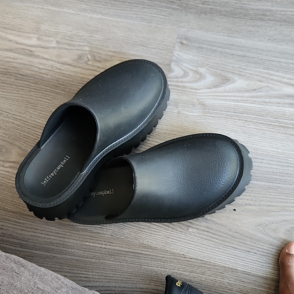 Jeffery Campbell Biggie 2 Clogs Size 10